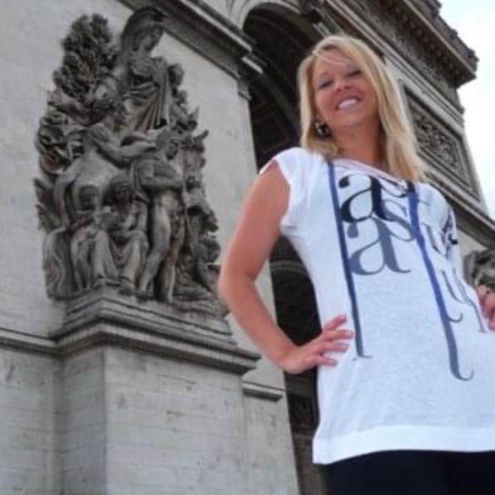 2009 Zara slouchy tshirt tunic sheer M